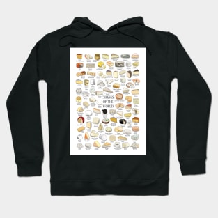 Cheeses of the World Hoodie